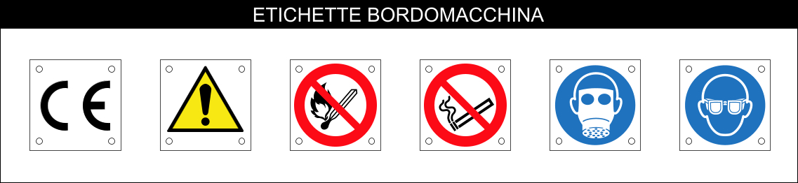 SERIE ETICHETTE BORDOMACCHINA